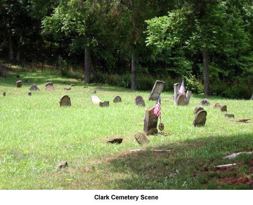 Clark Cemetery Scene