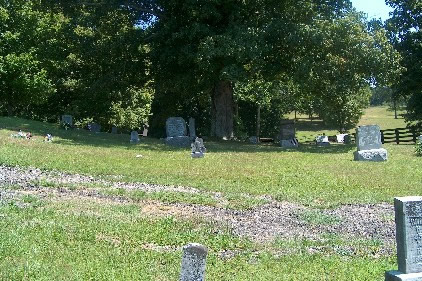 Scene in Clark Chapel Cemetery