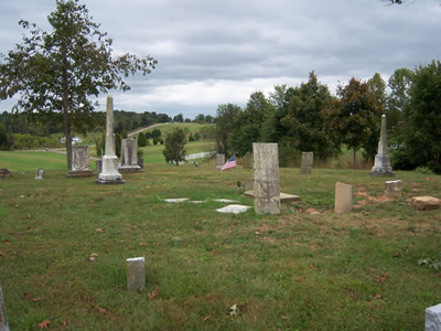 View in Fairfield Cemetery