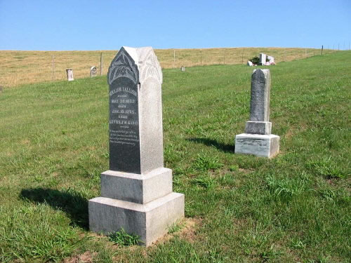 Scene from New Zion Cemetery