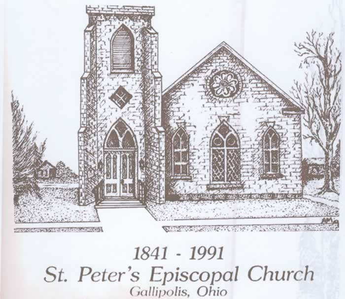 St. Peter's Episcopal Church First Building