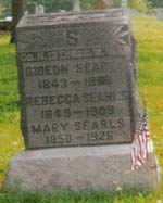 Gideon Searls tombstone