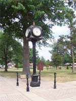 Clock in City Park