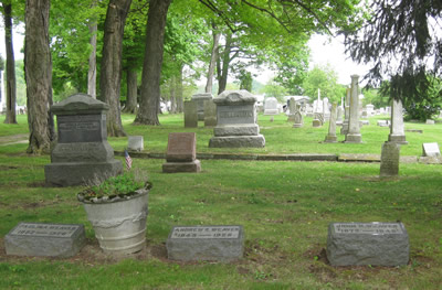 Cemetery view