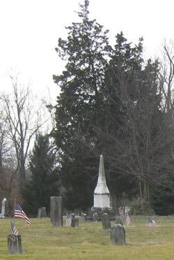 View in Pine Street  Colored Cemetery