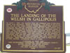 Welsh Historical Marker side 2