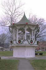 Bandstand at Christmas